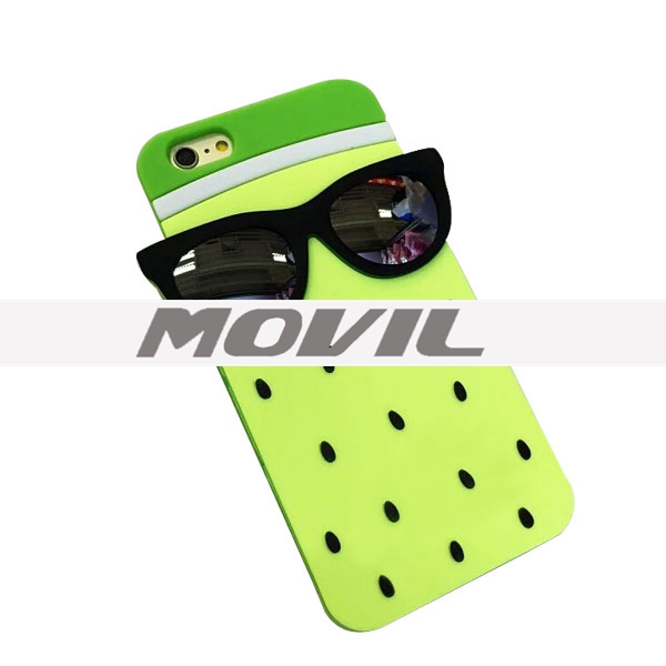 NP-2653 Funda de silicona Gafas de sol para Apple iPhone 6-6